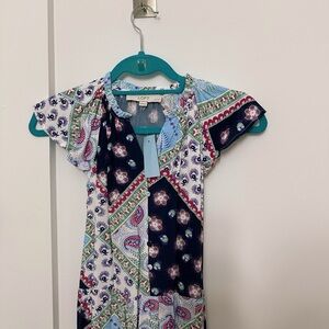 NWT LOFT Patterned Mini Dress